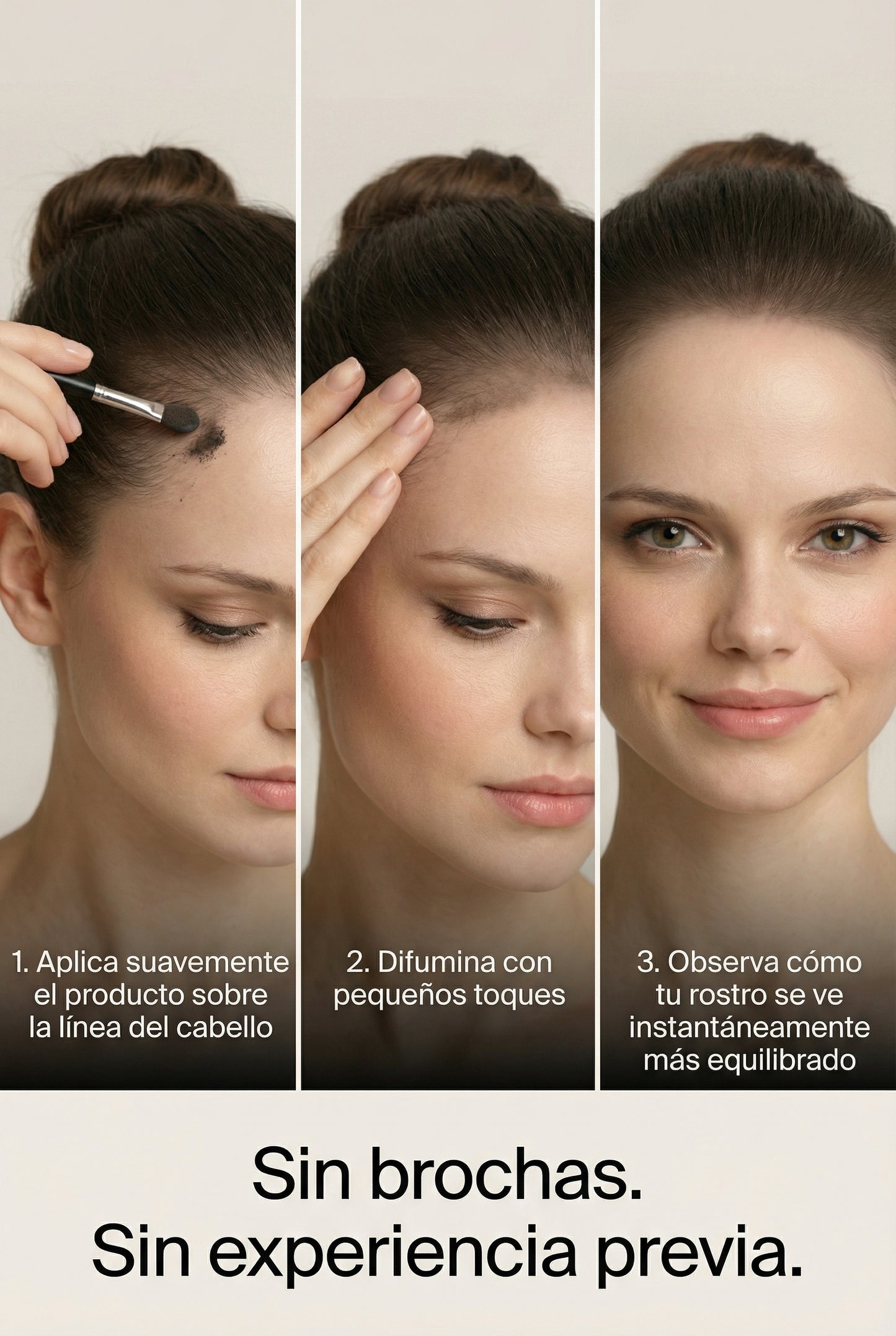 CUBRE CANAS Y CORRECTOR LINEA DE CABELLO