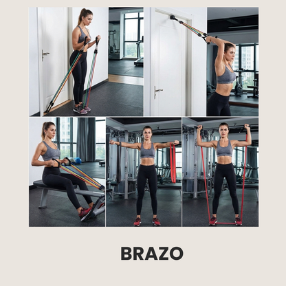 COMBO Fitness 11 piezas anclaje+ banadas