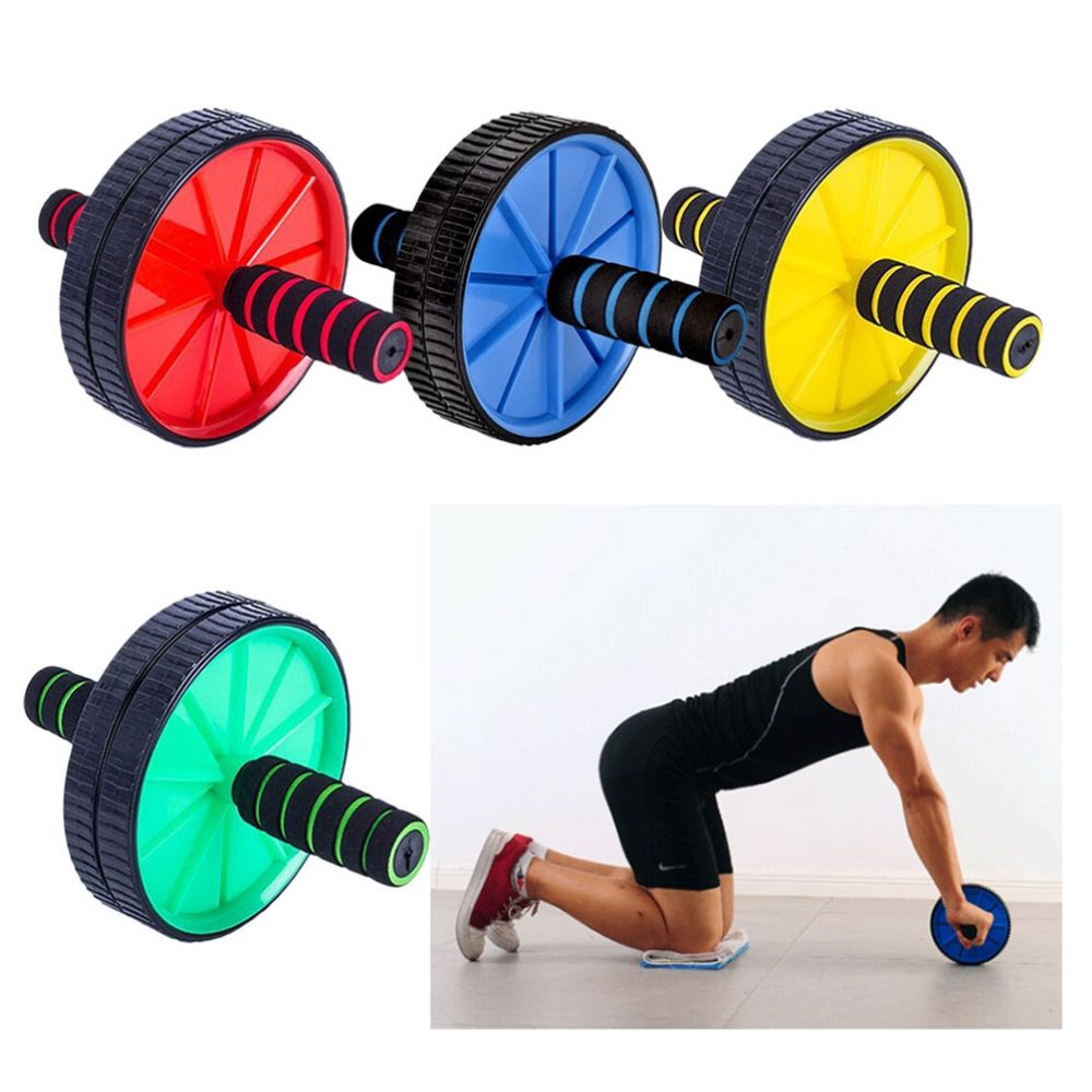 Rueda Abdominal Rodillo Giratorio Amaril