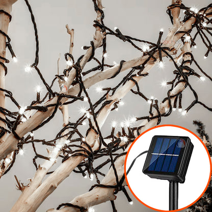 Luces Navidad  Energía Solar Prem 100Led