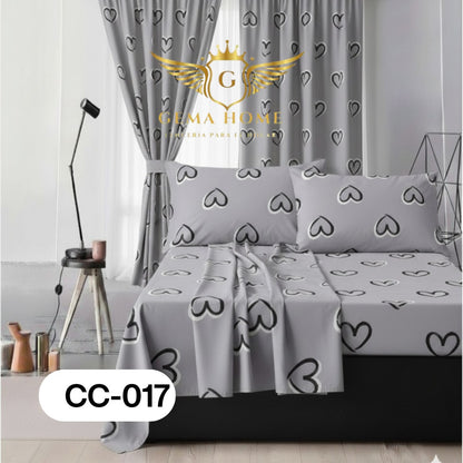 Combos de sabanas con cortina