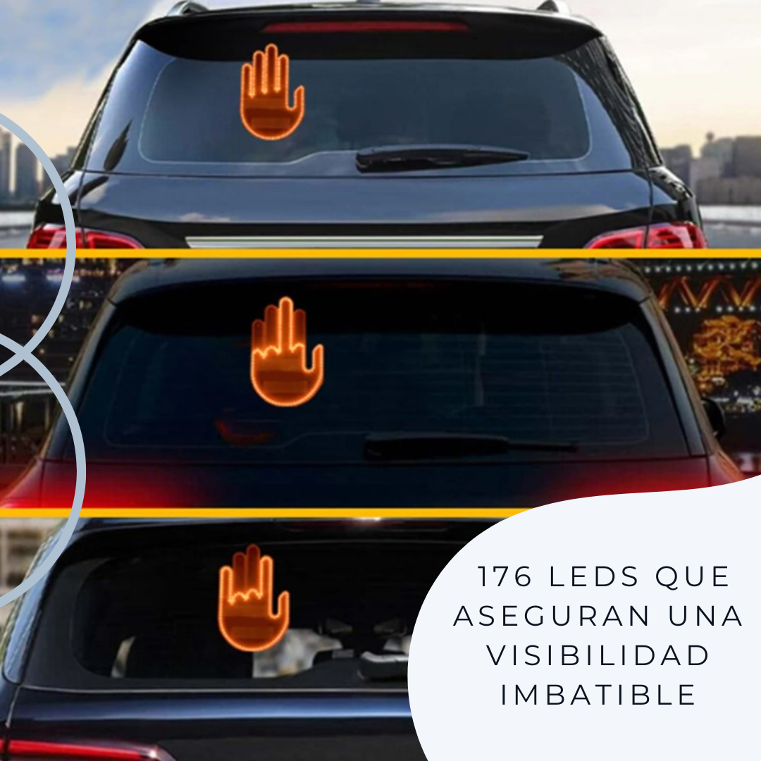 1. AVISO LED PARA CARRO