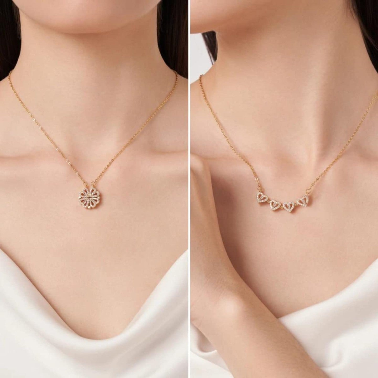 Collar Fantastic Corazón convertible