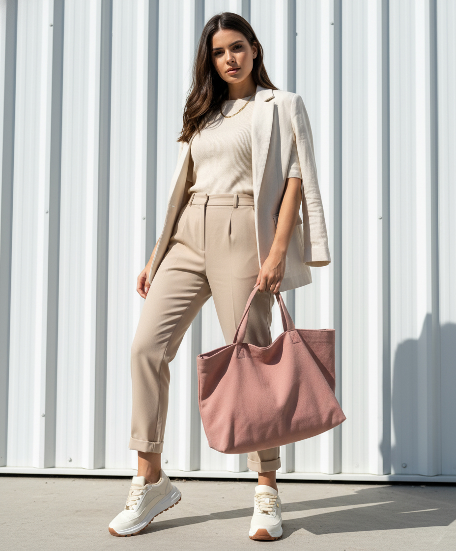 3057-Deportivo Casual boton