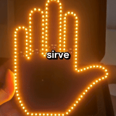 1. AVISO LED PARA CARRO