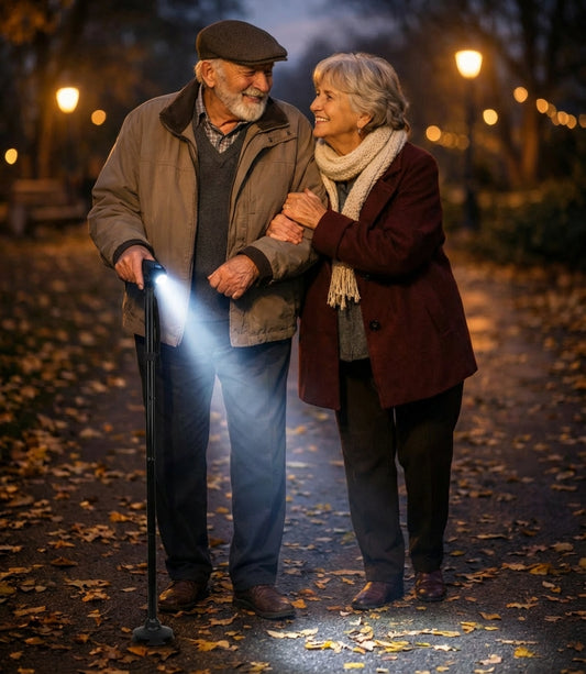 Baston Ortopedico Plegable Con Linterna - FULL MEGA TIENDAS