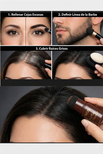 CUBRE CANAS Y CORRECTOR LINEA DE CABELLO