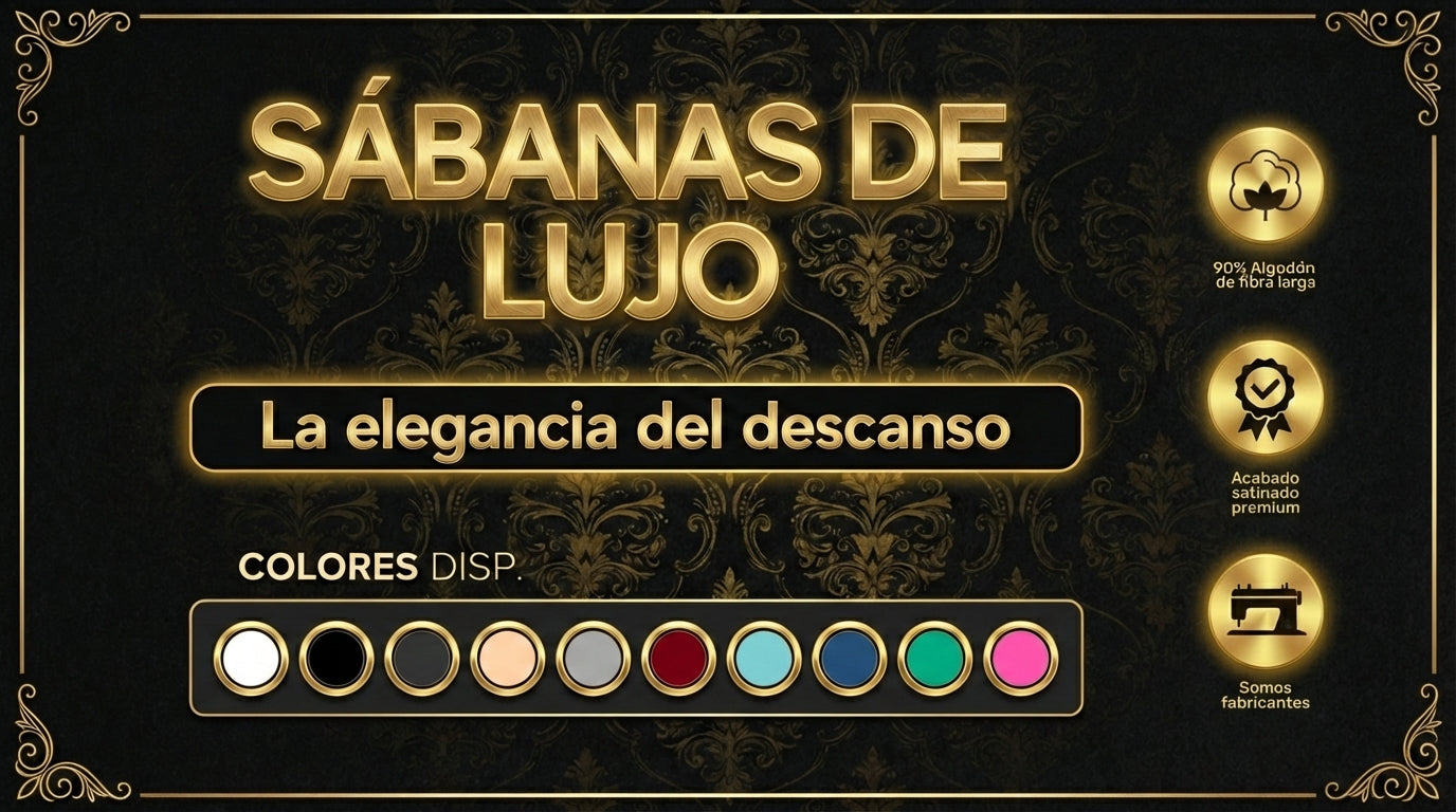 Premium Sábanas Unicolor 120 hilos