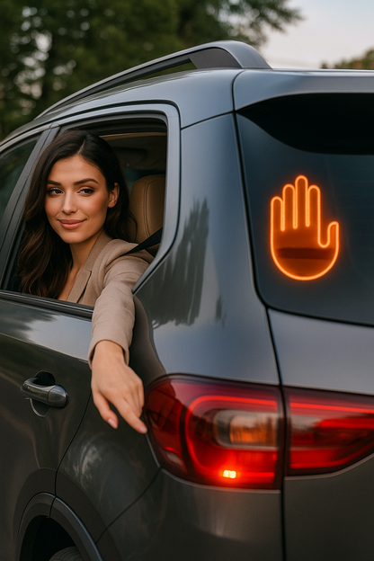 1. AVISO LED PARA CARRO