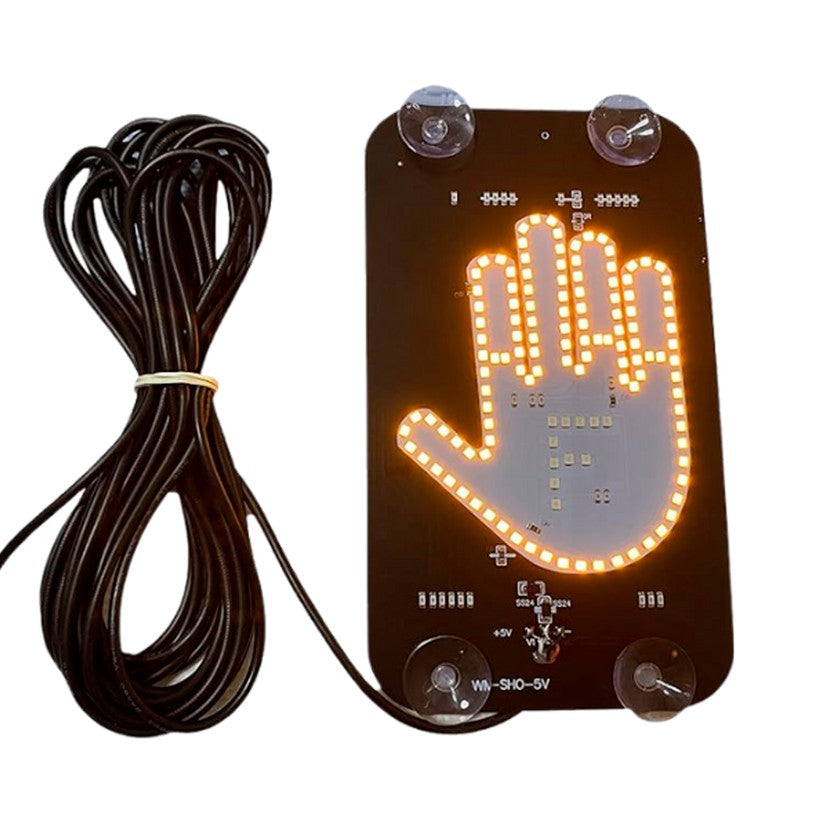 1. AVISO LED PARA CARRO