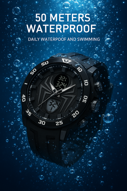 Reloj Sanda 6111 Deportivo Hombre Spider