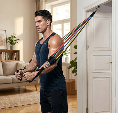 COMBO Fitness 11 piezas anclaje+ banadas