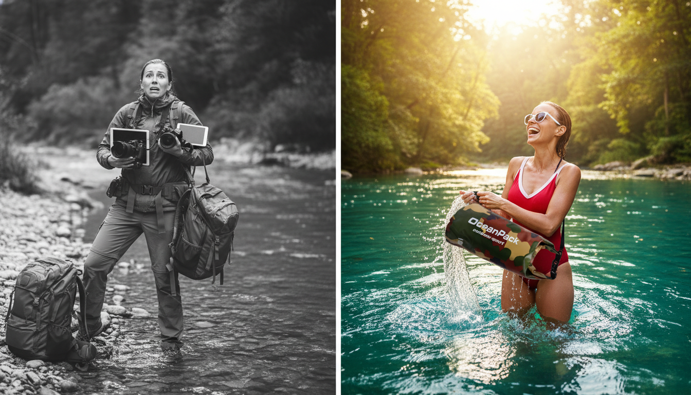 Bolso Impermeable 10 L Ocean pack 610