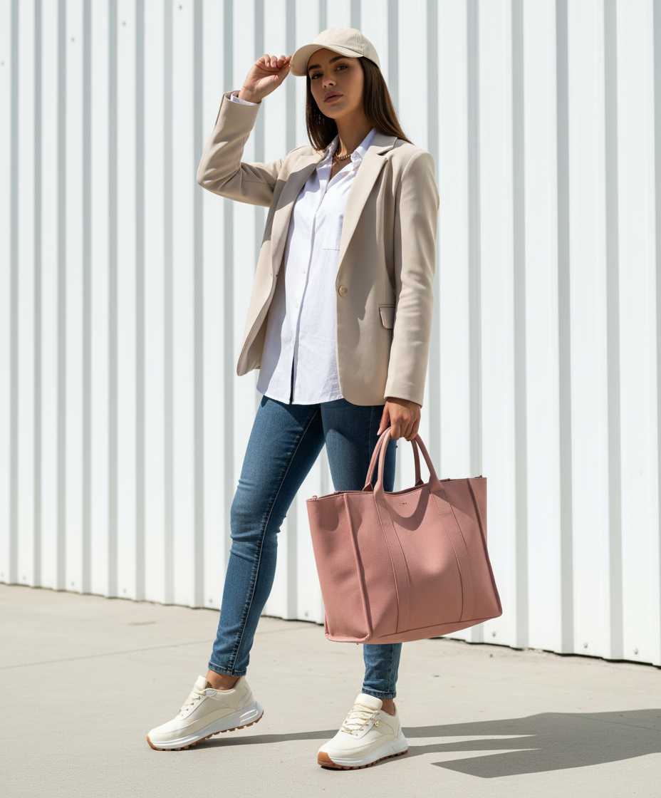 3057-Deportivo Casual boton