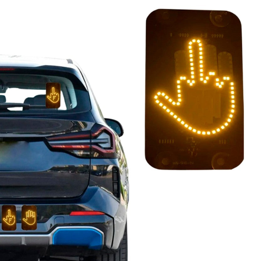 1. AVISO LED PARA CARRO