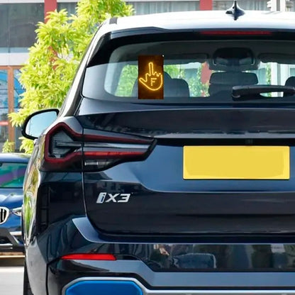 1. AVISO LED PARA CARRO