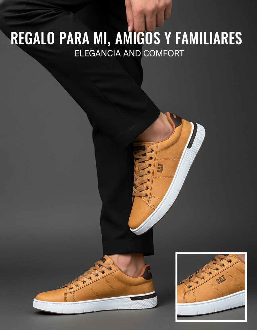 ZAPATO CABALLERO CATERPILLAR CAT002