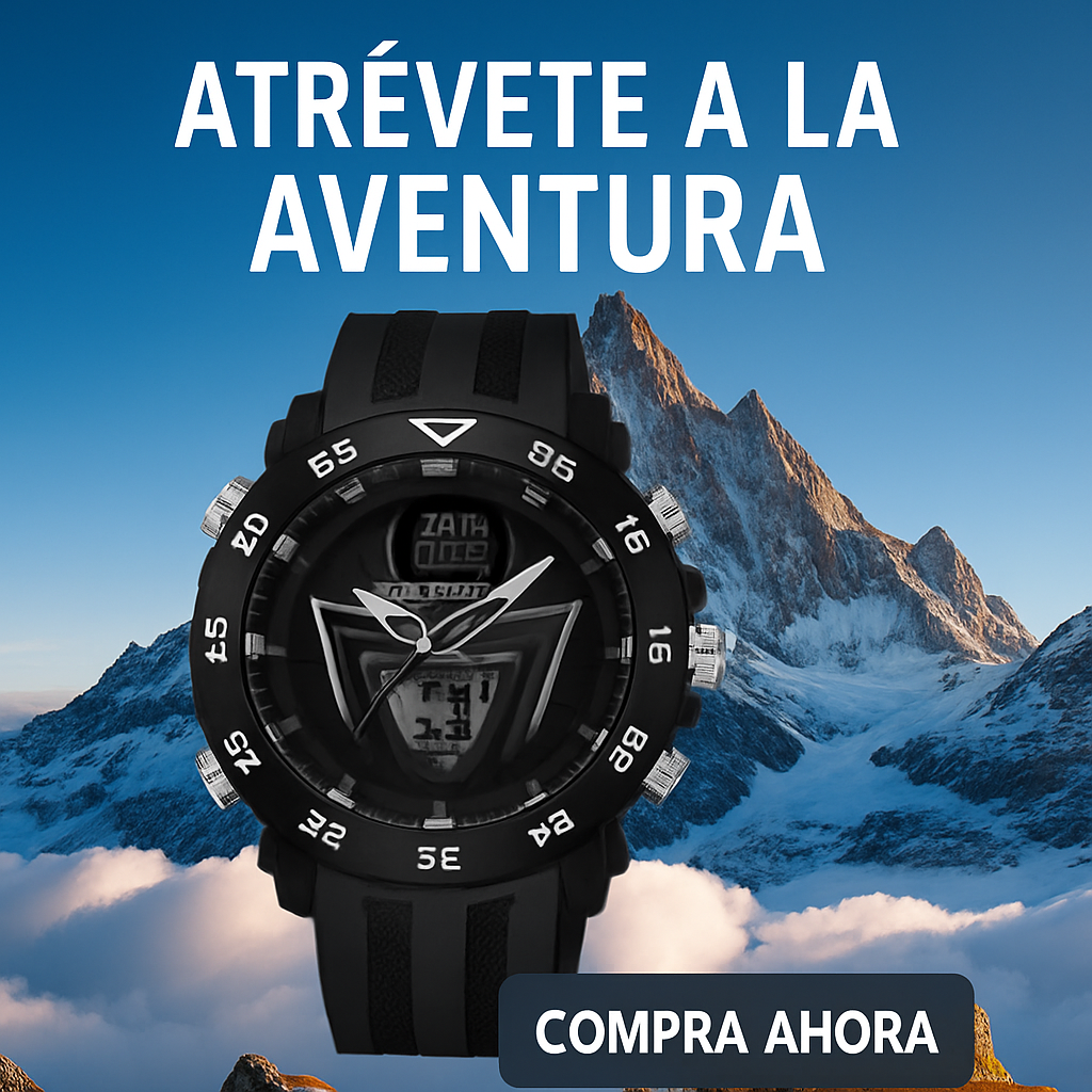Reloj Sanda 6111 Deportivo Hombre Spider