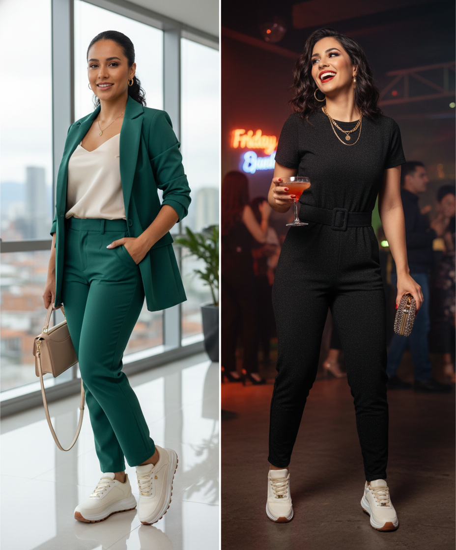 3057-Deportivo Casual boton