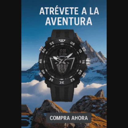 Reloj Sanda 6111 Deportivo Hombre Spider