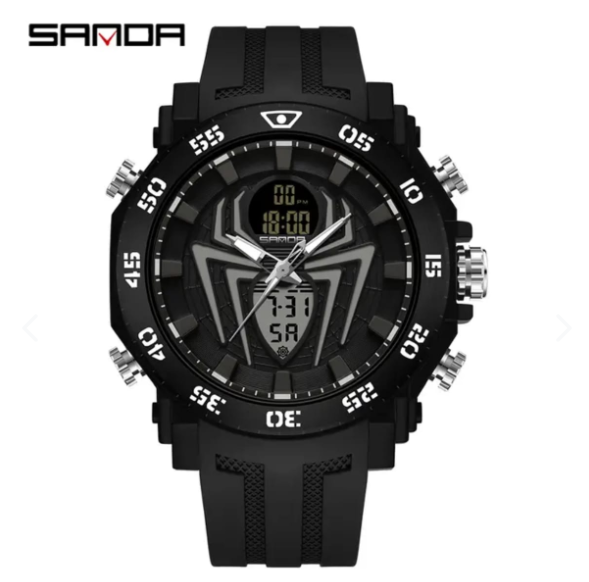 Reloj Sanda 6111 Deportivo Hombre Spider
